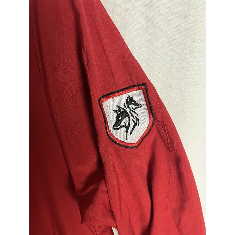 Adidas NC State Wolfpack Men's S AEROREADY Lightweight Vented Jacket Red
